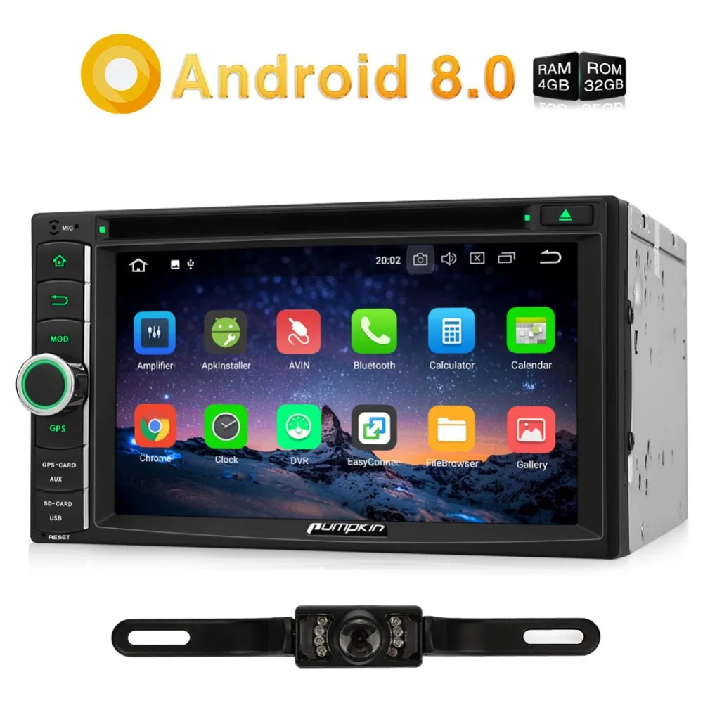 Top Pumpkin 2 Din 6.2