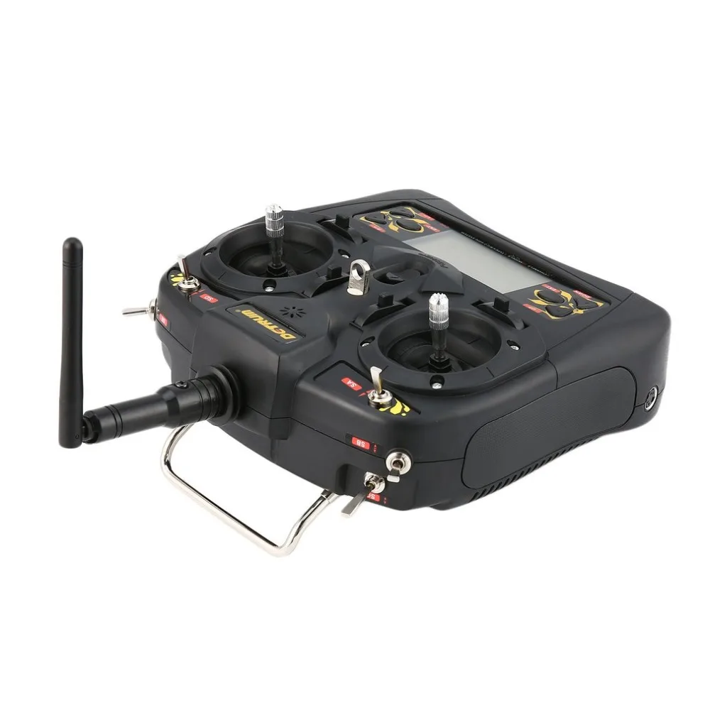 

GAVIN-6C 6-Channel DSSS FHSS 2.4G Digital Remote Control + RXC7 Receiver Set for RC Plane Boat Car Model Toys Hobby Parts
