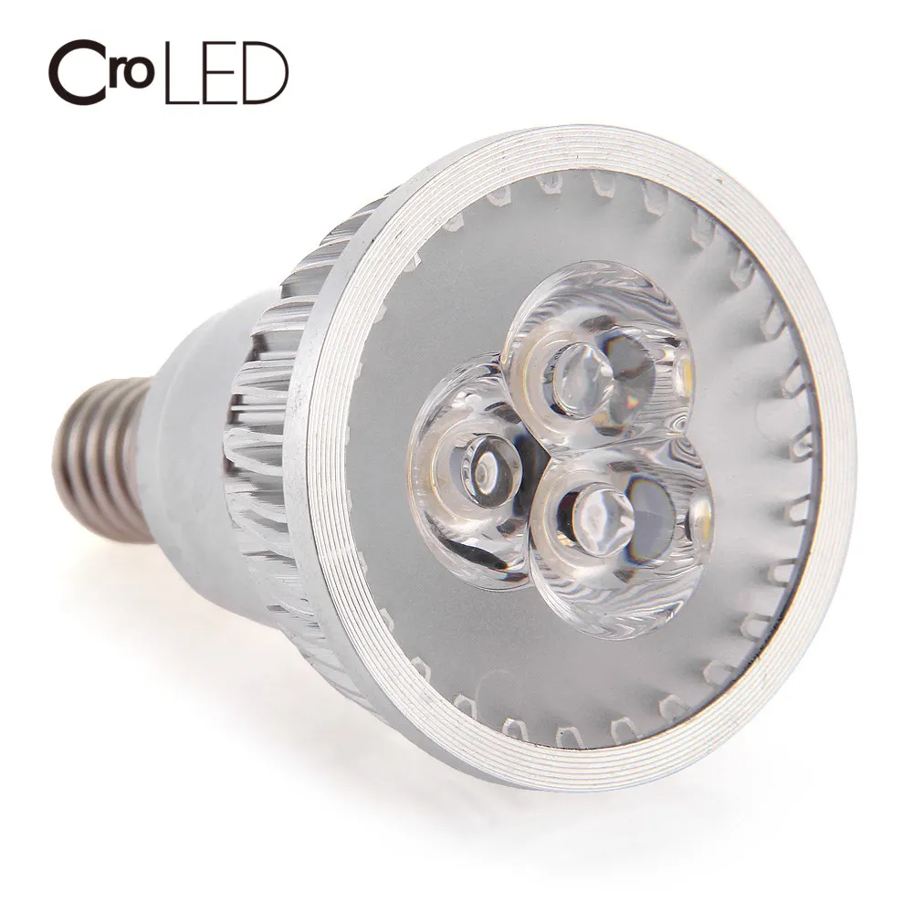 E14 3w SSD1001 3LED Light Lamp spot Lighting Bulbs AC85 265V Warm White