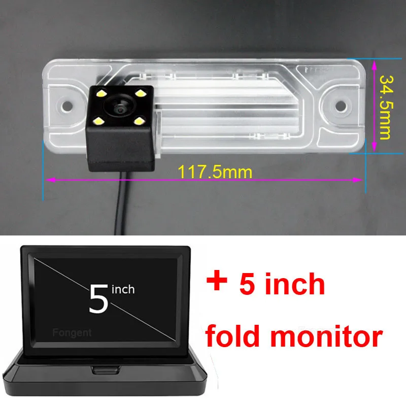Для Renault Koleo 2009 2010 2012 2013 для Nissan Cefiro Maxima A33 автомобильный монитор заднего вида камера парковки - Название цвета: with monitor 5