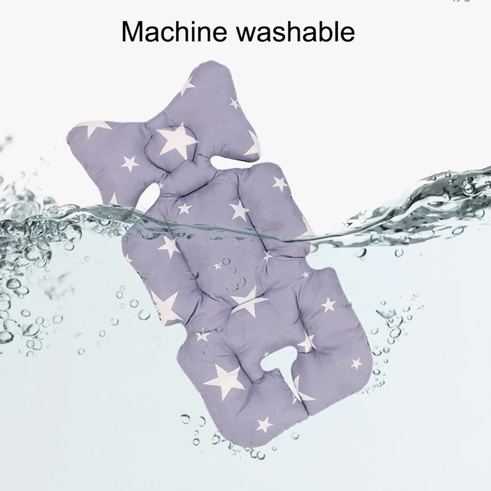 MrY 2019 New Baby Kids Soft Car Seat Stroller Cushion Pad Mat Head Body Support Pillow Baby supplies