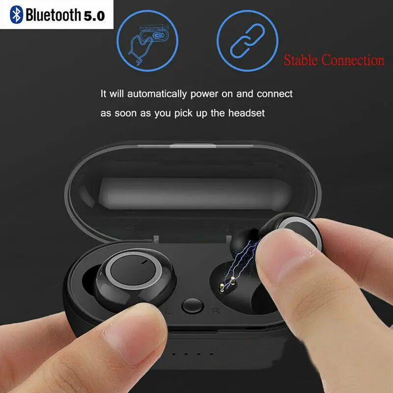 Twins Bluetooth Wireless Headsets Earbuds Headset Earphone For Apple iPhone Airpods