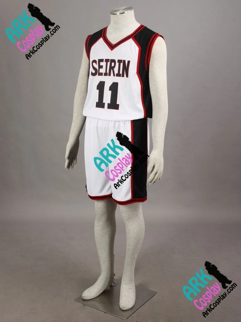 Kuroko no Basuke Tetsuya костюм для косплея белый No.11 мужской Basket косплей Трикотажный