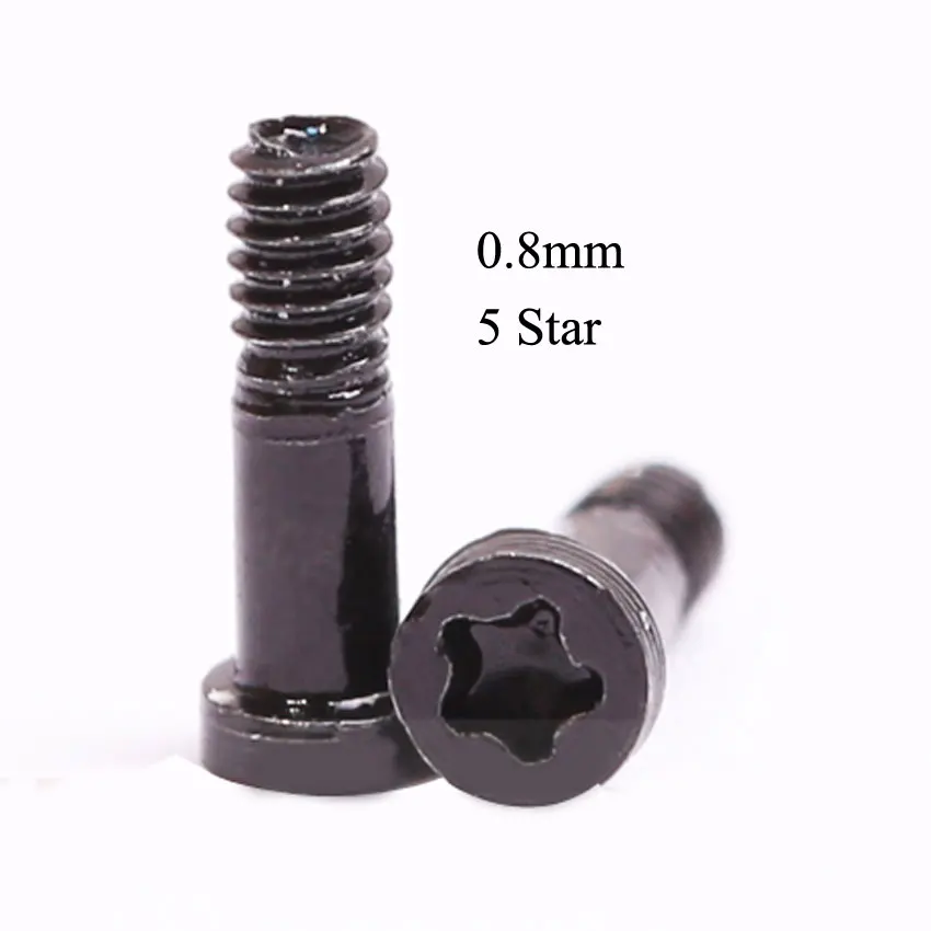 YuXi 100pcs / Bag 0.8 Torx 5 Point Star screw Pentacle Dock Bottom Connector Screw for iPhone 5 5s 6 6p 6s plus 7 7p