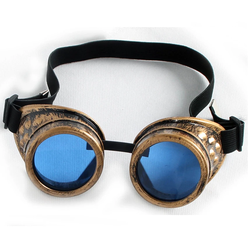 

C.F.GOGGLE Unisex Vintage Gothic Victorian Style Steampunk Goggles Welding Punk Cosplay Glasses Sunglasses Women Men's Eyewear