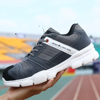 

New Stylish Heavy Duty Sneaker Safety Work Shoes Breathable Anti-slip Puncture Proof for Men Outdoor Shoes For Construction