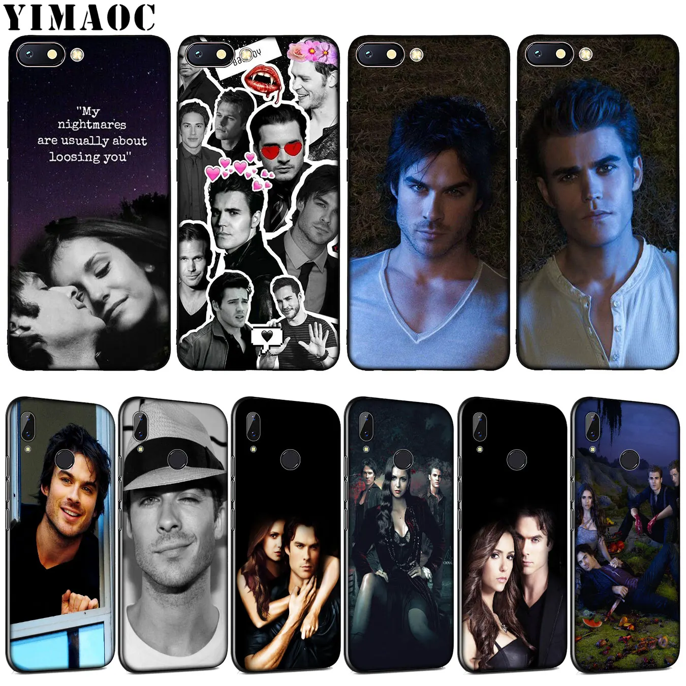 

YIMAOC Vampire Diaries Ian Somerhalder Soft Silicone Case for Xiaomi Redmi K20 GO S2 6A 7A 4A 4X Note 8 7 5 6 Pro Plus Cover