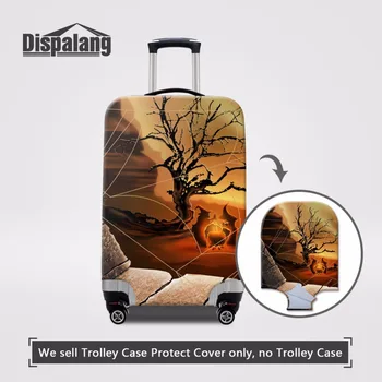 

Dispalang Spider Prints Travel Accessories On Road Luggage Dust Cover Waterproof Protection Suitcase Case Cover Travel Bag Cover