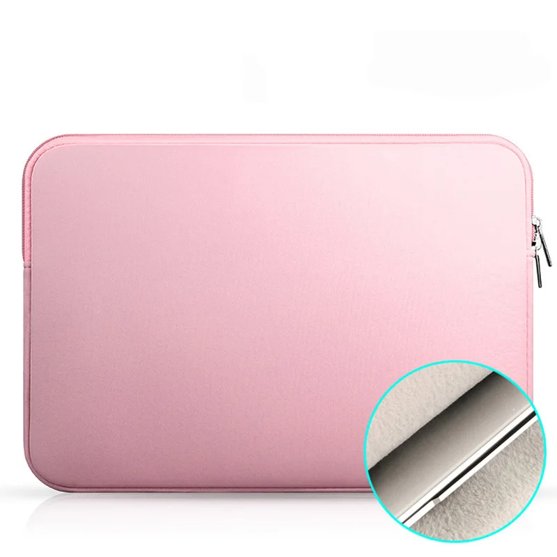 pink-C Устойчивая к царапинам сумка для ноутбука Macbook Air Pro 11 12 13 14 15 15,6 дюймов чехол для ноутбука сумка для ноутбука женский мужской портфель - Цвет: pink-C