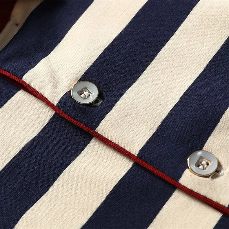 2018 Summer Mens Polo Shirt Classic Striped Cotton Short Male Polo Men Tees Breathable Quick Dry Plus Size 4XL Red Muls Brand-06