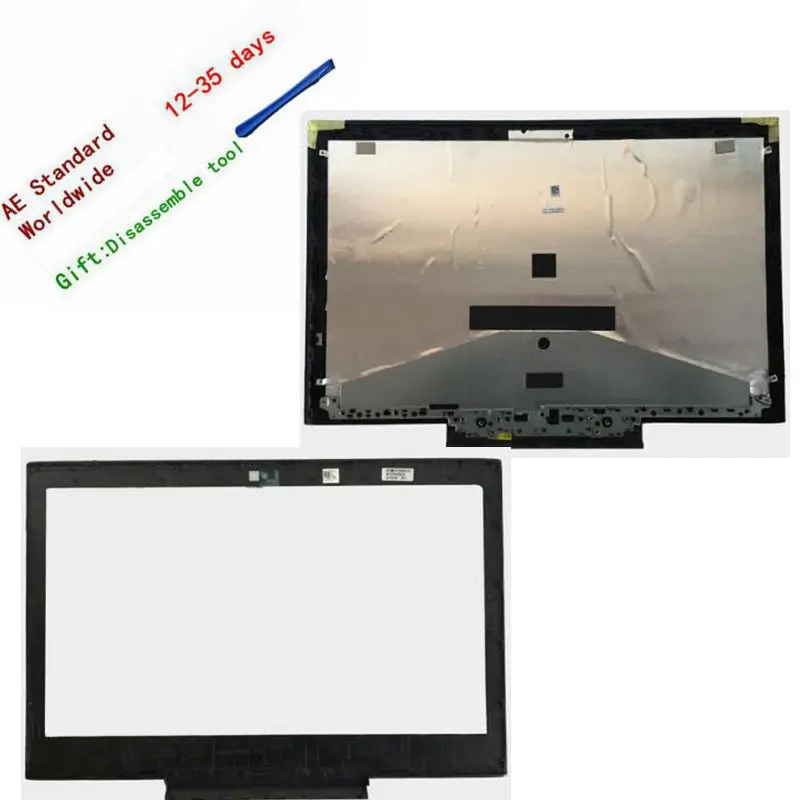 

Laptop cover For Dell Inspiron 15 7000 7567 7566 LCD top cover/LCD front bezel 03F1JX 0R6JR9
