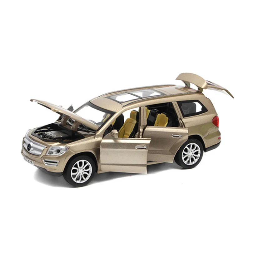 1:32 GL500/G65 AMG/S600 имитационная игрушка купе модели автомобилей из сплава детские игрушки подлинный коллекционный подарок для детей - Цвет: GL500