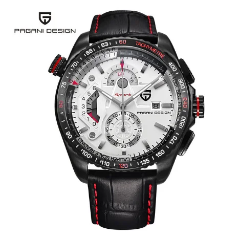 PAGANI DESIGN Luxury Brand Sport Watches Quartz Stainless Steel Full Watch Men's Watch / CX-2492C - Цвет: D