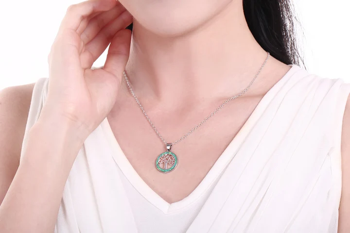 721 opal pendant necklace model
