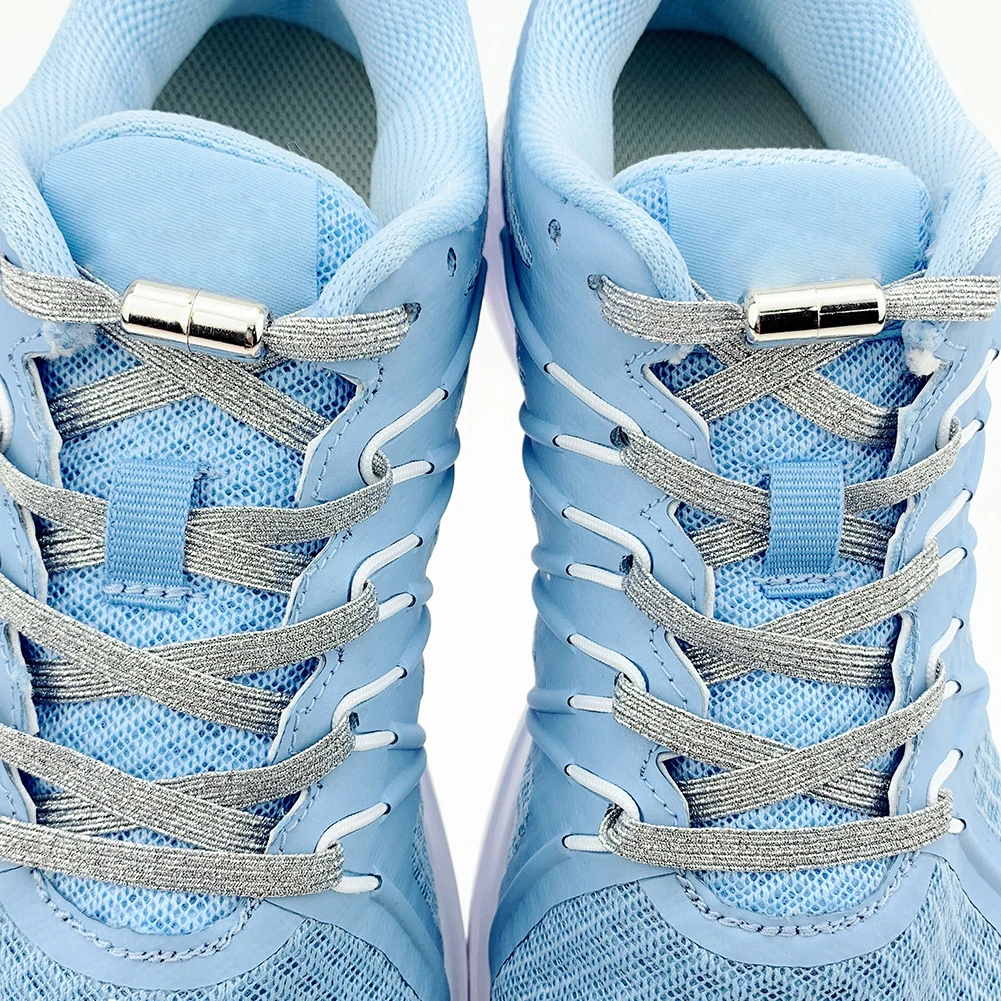 1 Pair Lazy Shoelaces Free Tie Shoes Laces Stretch Sports Run Elasticity Shoelaces Fashion Hot Lazy Shoelace Blue Green Laces 1 Pair Lazy Shoelaces Free Tie Shoes Laces Stretch Sports Run Elasticity Shoelaces Fashion Hot Lazy Shoelace Blue Green Laces