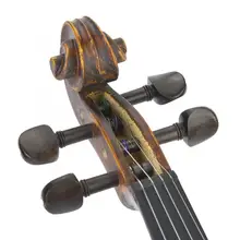 Высокое качество Ретро Винтаж 4/4 дерево акустическая скрипка со струной Mute канифоль музыкальный инструмент Аксессуары