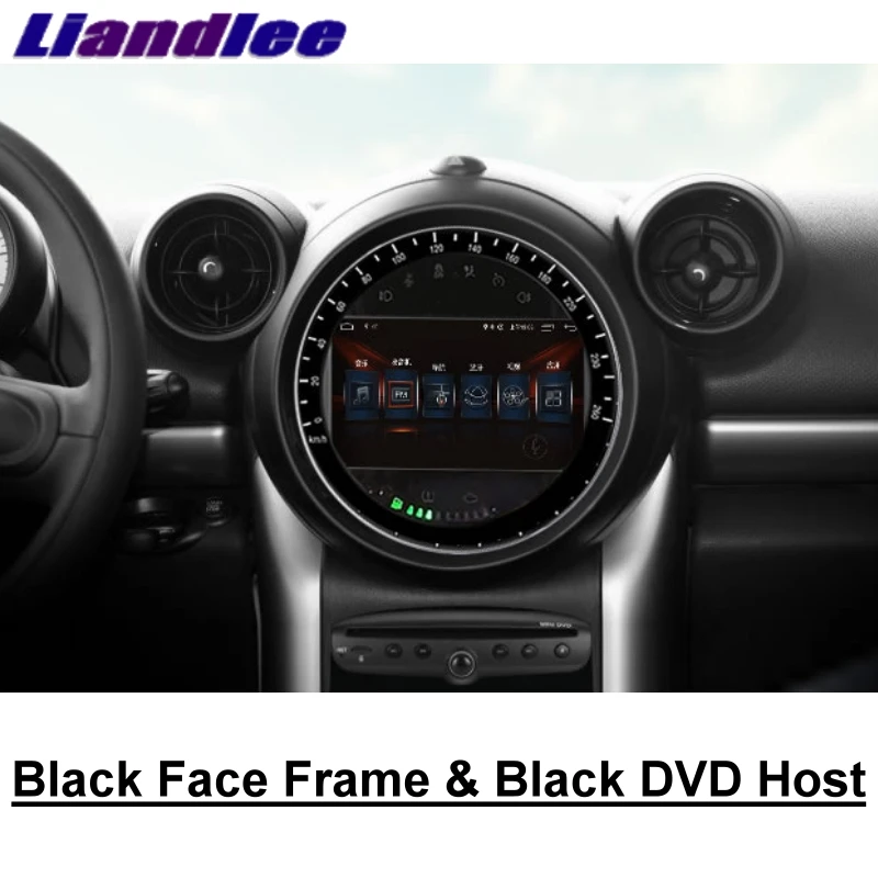 Для мини-Люка R56 2006~ 2013 Liandlee Автомобильный Мультимедийный адаптер NAVI CarPlay Android без dvd-плеера автомобильный Радио gps Карта Навигация