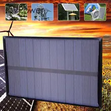 Portable Mini 1.2W DC6V 112x84mm Polysilicon Solar Panel DIY Power Bank Charging Module Garden Lamp Outdoor Lightweight