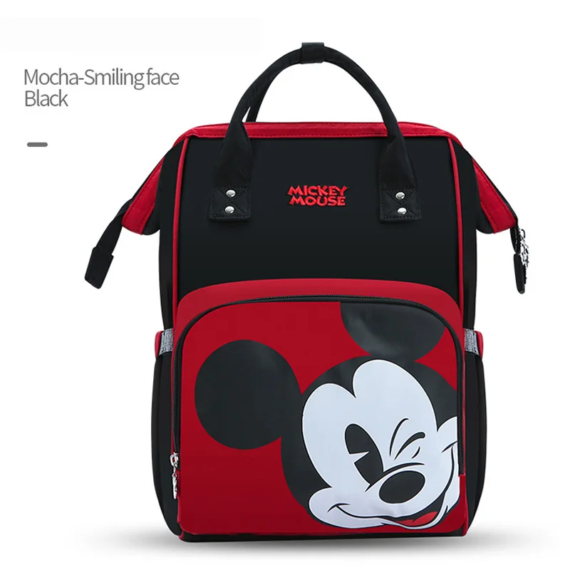 Disney мать мешок Многофункциональный подгузник ребенка USB бутылка изоляции мешок для беременных большой емкости пеленки рюкзак для мам сумка