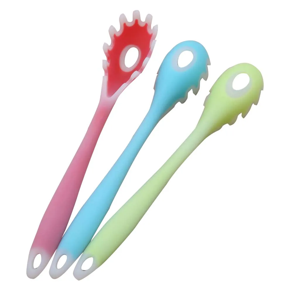 Kitchen Pasta Noodles Vermicelli Scoop Silicone Measure Server Fork
