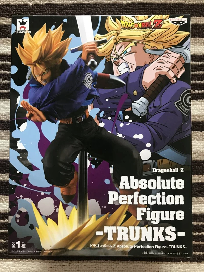 

WSTXBD BANPRESTO Original Dragon Ball Z DBZ Absolute Perfection Figure SSJ Vegeta Trunks Figurals Model Dolls Brinquedos VOL.03