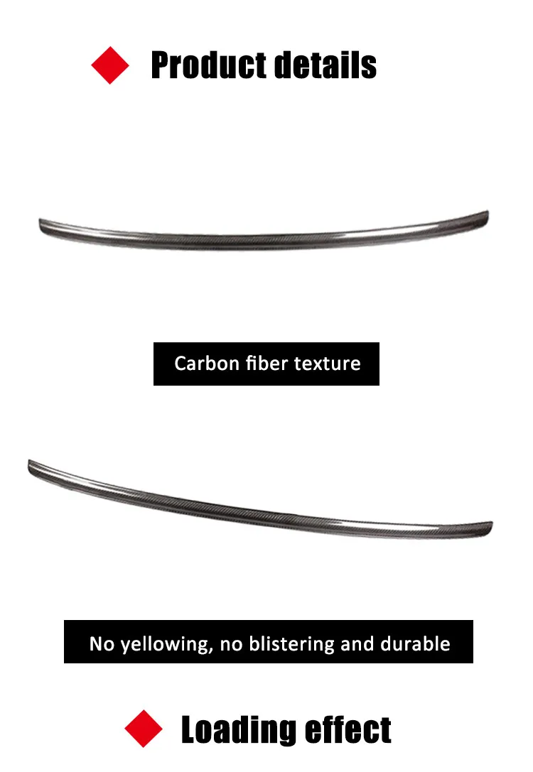 Реальные углеродного волокна штамм спойлер M загрузки губы подходит 3-serie для BMW E46 купе 2 1998-2004