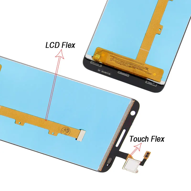 Для Alcatel One Touch Idol 2 Mini S 6036 6036Y Полный ЖК дисплей + Фотоэлементы|touch screen digitizer|display lcd