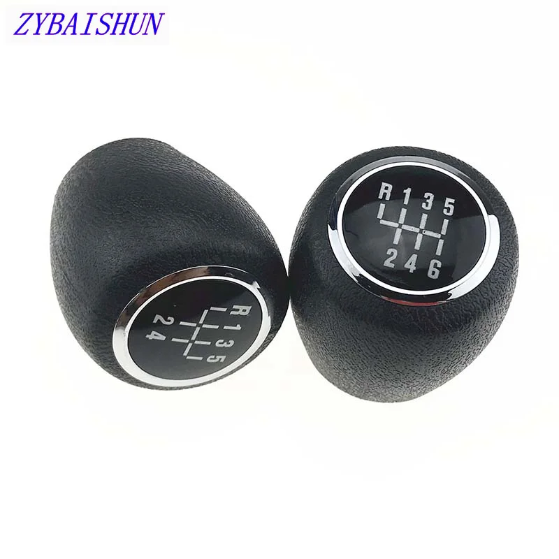 

New Black 5 Speed/6 Speed Manual MT Gearbox Gear Knob For Chevrolet Chevy Cruze 2008-2016 Gear Head Auto accessories