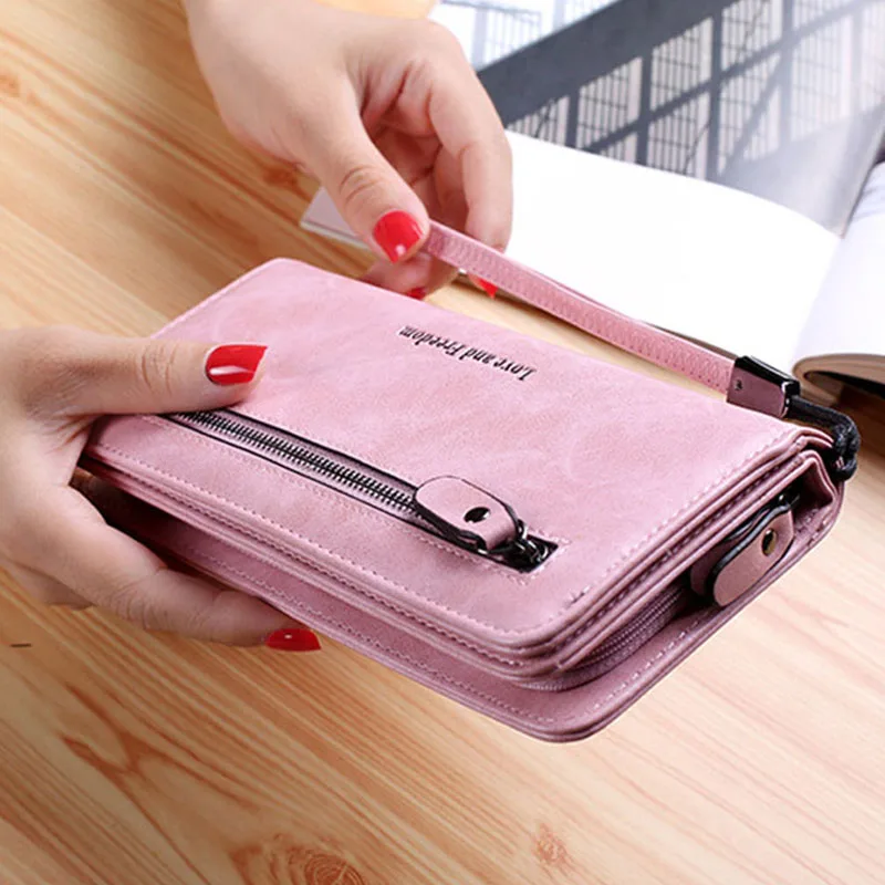 Luxury Women Wallet Leather Phone Case For iPhone 8 7 6 6s Plus SE 5S