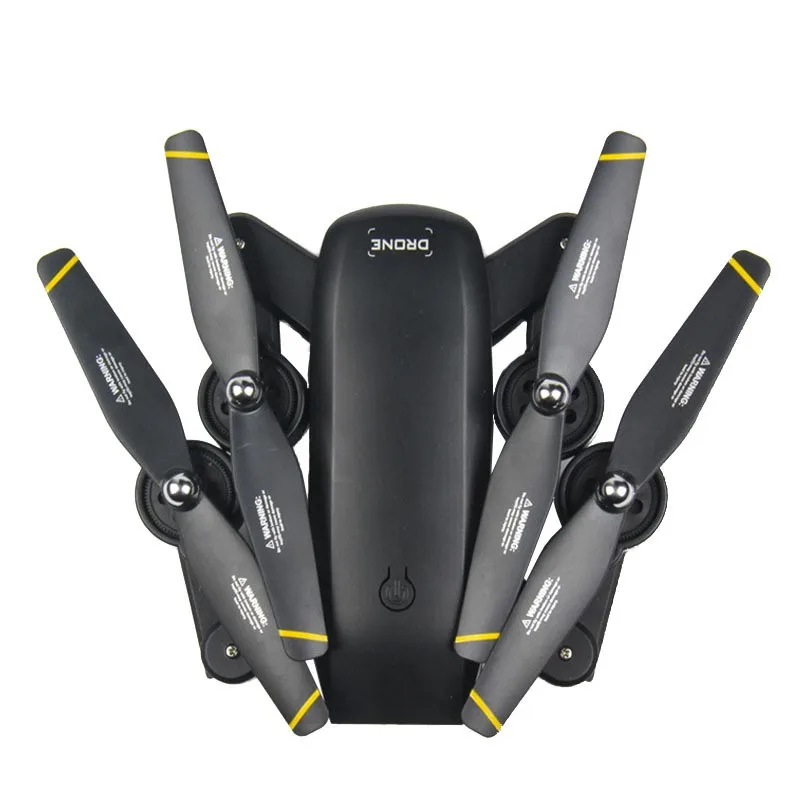 Новинка DM107S D107 двойная камера мини складной селфи RC Дроны с Wifi FPV 2MP Квадрокоптер VS