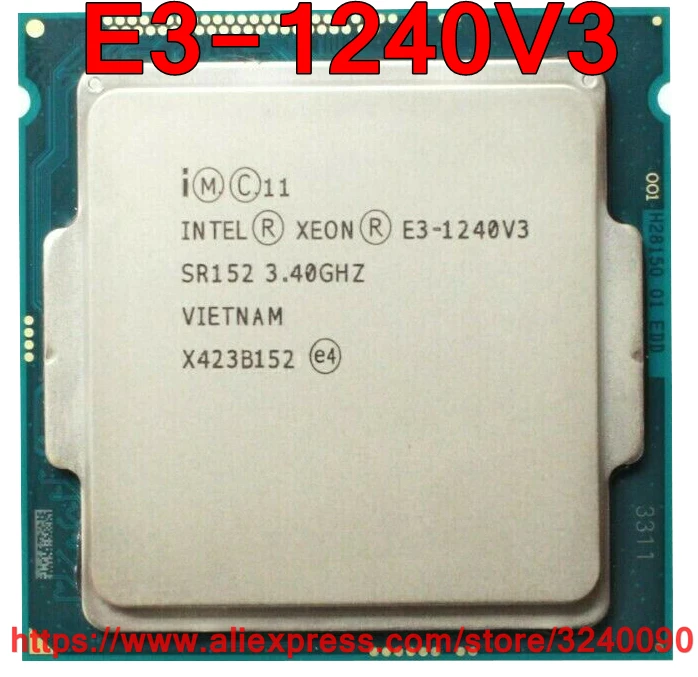 【動作確認済】Intel Xeon E3 1240 V3 LGA1150