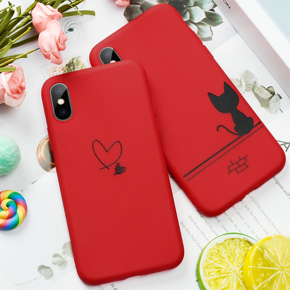 Для iPhone 6 6S 5s SE 8 8Plus X 7 7Plus XS Max Cute Avocado Love Heart Мягкая силиконовая коробка для сладостей для iPhone XR XS MAX XS Capa