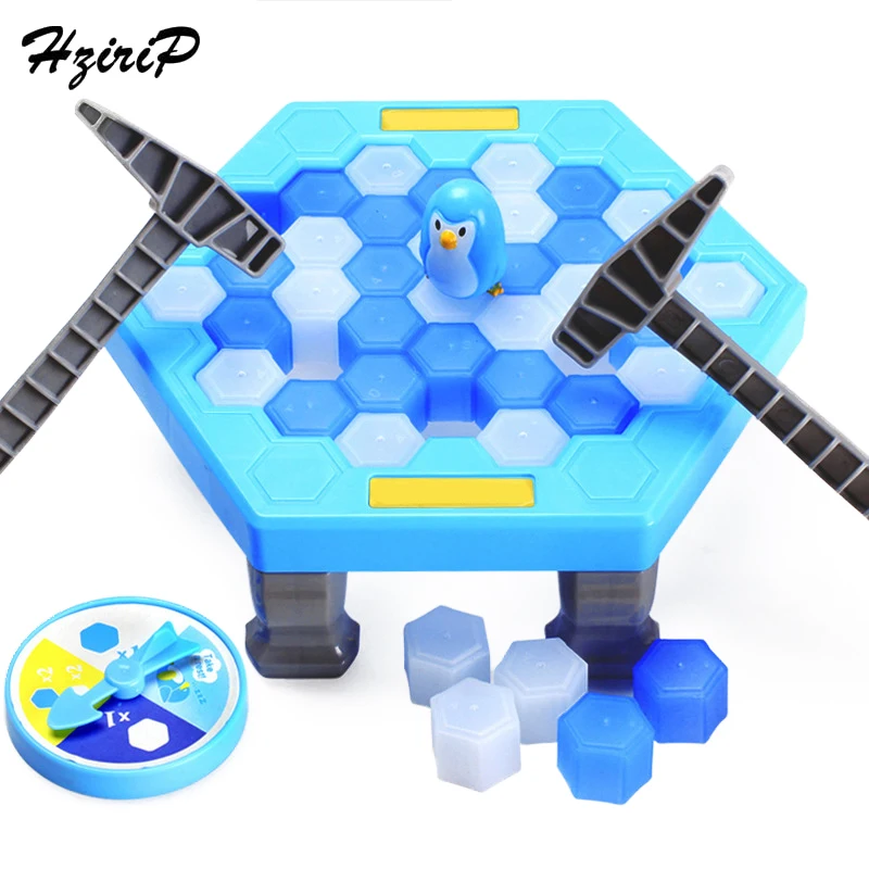 HziriP Забавный Пингвин ловушка Интерактивная вывеска indoor настольная игра лед