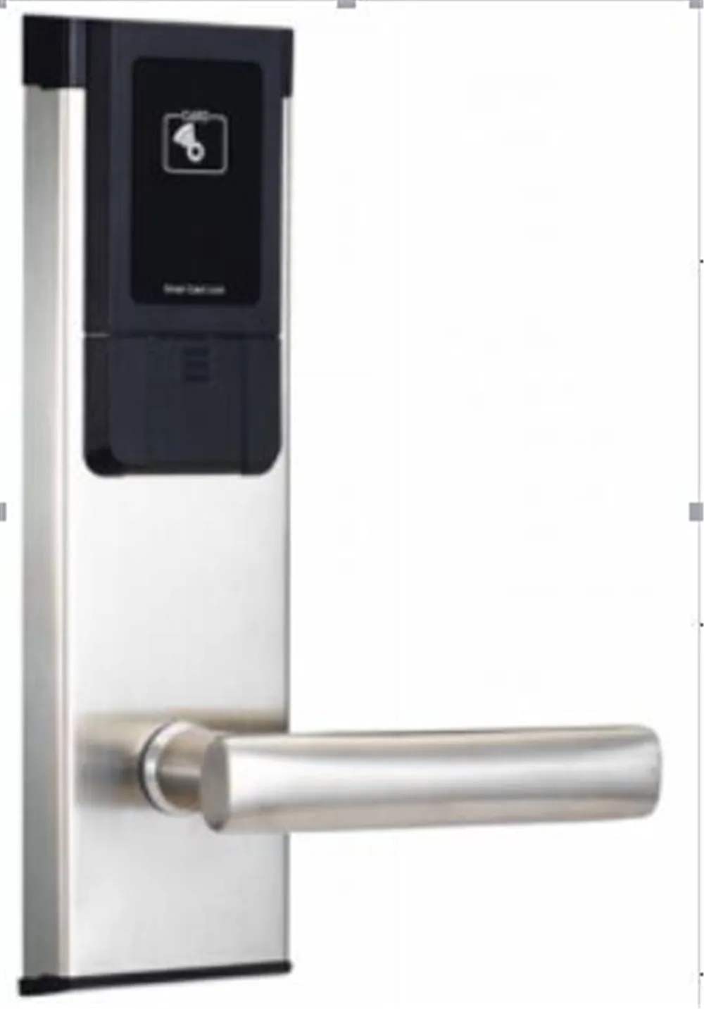 ID Card/Key Unlocking Stainless Steel Access Control Hotel Door Lock in Electric Lock from