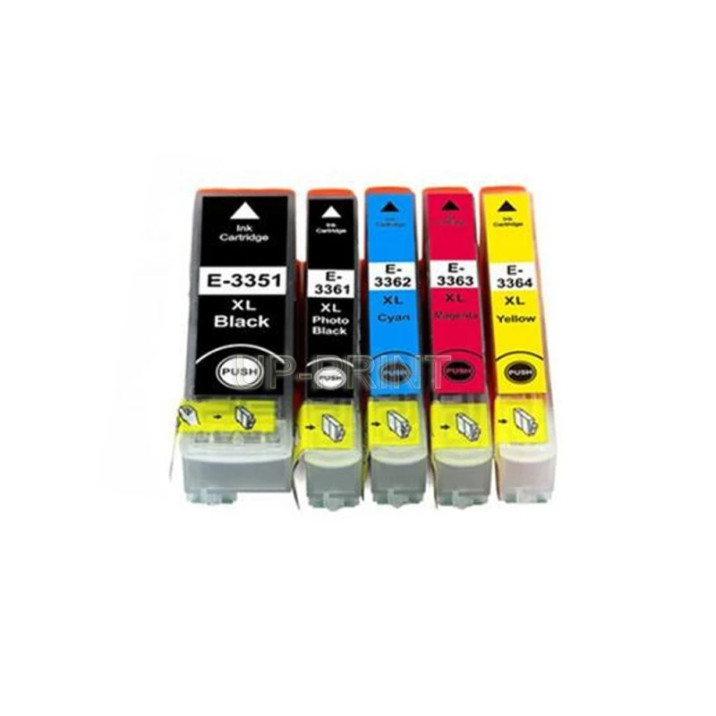 5 шт. картриджи для принтера Epson XP530 XP630 XP830 XP635 XP540 XP640 XP645 XP900 pritner T3351 T3361 | Компьютеры