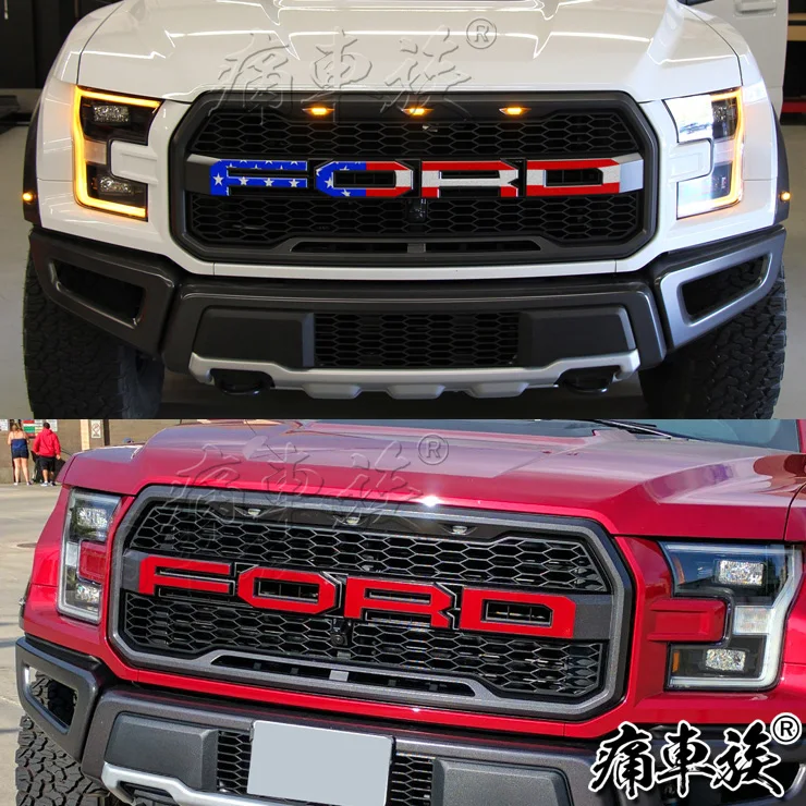 

For Ford 2017 Raptor F150 in the net word mark modified car FORD letter stickers decorative car stickers accessories