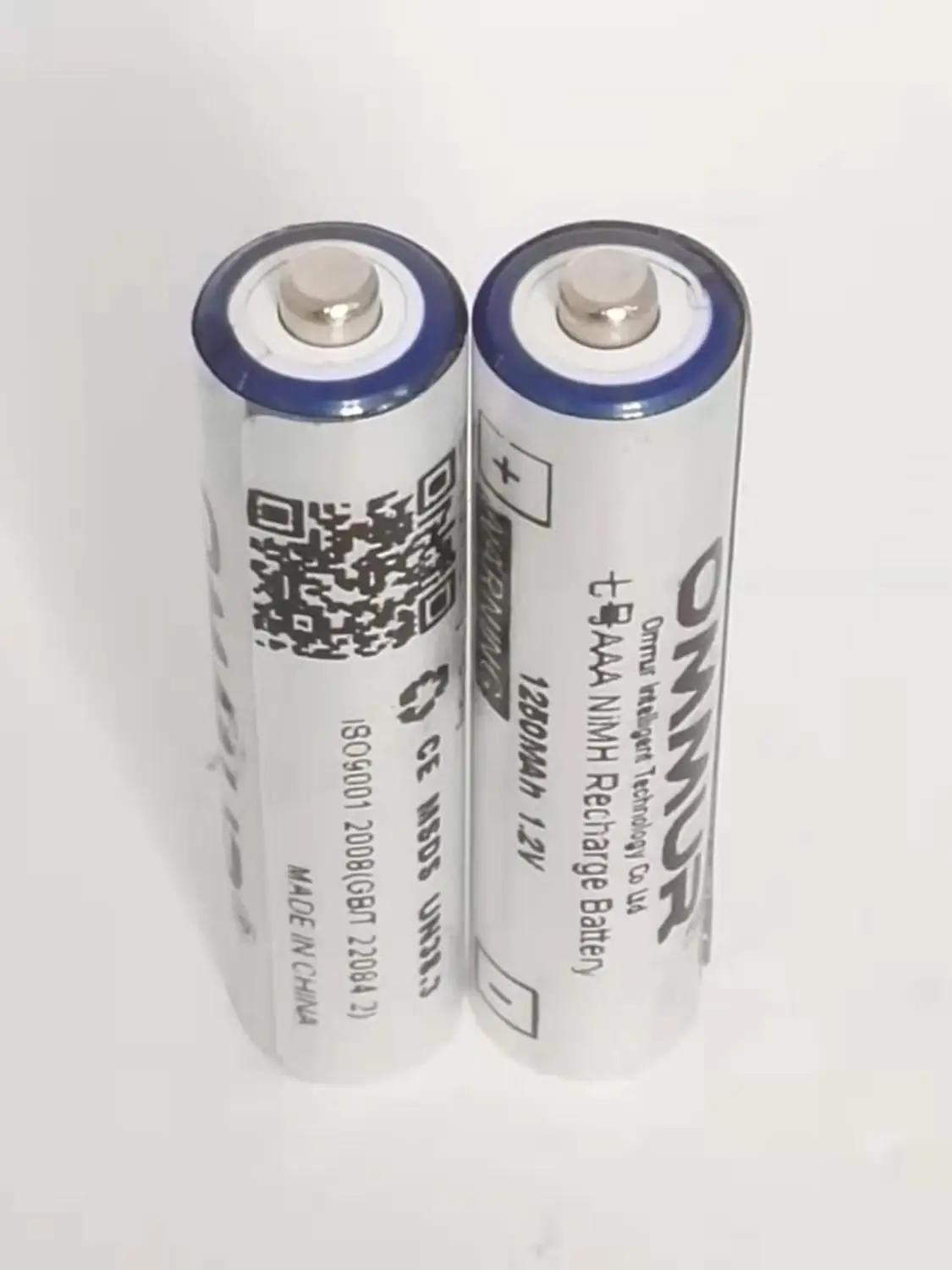 OMMUR AAA 1,2 V 1250mAh никелево-металлическая гибридная батарея с подзарядкой Низкая саморазряд для фонарика фары электронная игрушка