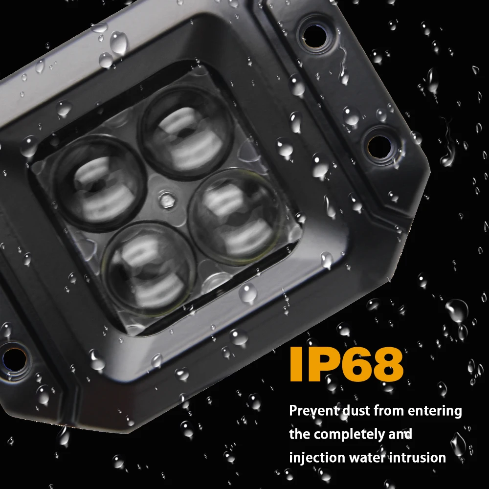 CO LIGHT 20 Вт светодиодный рабочий свет 1 пара 5 ''точечный прожектор дневные