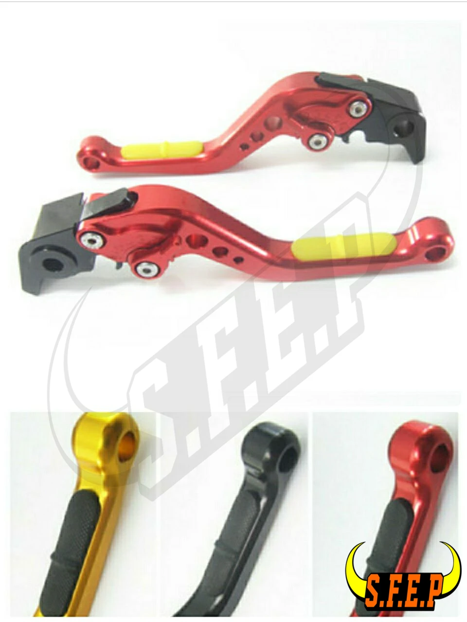 

CNC Adjustable Motorcycle Brake and Clutch Levers with Anti-Slip For Kawasaki ZX6R / ZX636R / ZX6RR 2000-2004