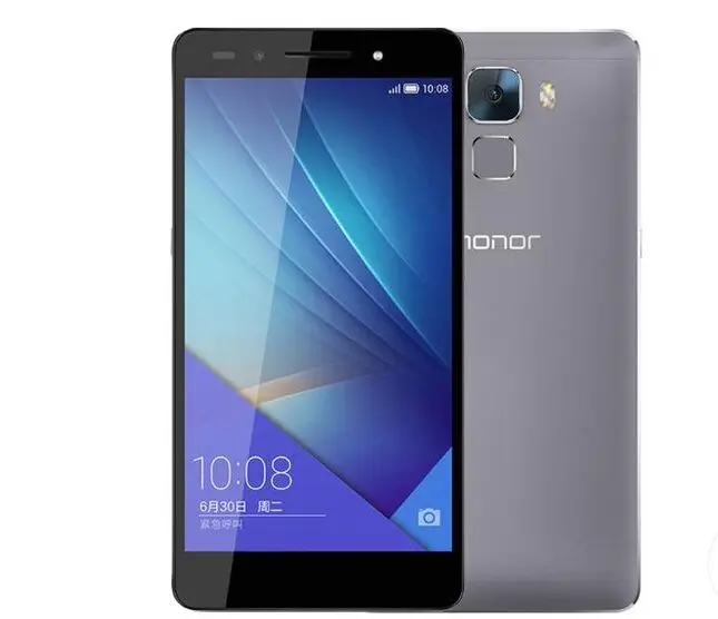 Международная прошивка Honor 7 4G LTE сотовый телефон Android 5,0 5,2 дюймов FHD 1920X1080 3 Гб/64 Гб 20,0 МП NFC отпечаток пальца