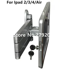 Портативный Эластичный гибкий настенный планшет для Ipad с плоским креплением, защищенный дисплей, защитный чехол для планшета, противоугонная поддержка для Ipad 2/3/4/air