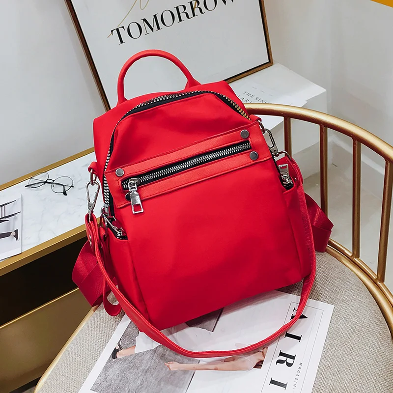 

BOSTANTEN Backpacks Female Daily Backpack Folding School Bag For Youth Teenage Grils Female Shoulder Bag Travel Bagpack Mochila
