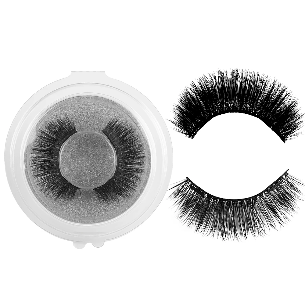 

1 Set Makeup Glue-free Dual Magnetic False Eyelashes Full Strips Magnets Eye Lashes Make up Beauty Extension Tools Reusable
