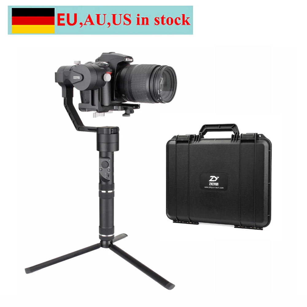 Zhiyun Crane v2 3 х позиционный ручной карданный стабилизатор для цифровой зеркальной
