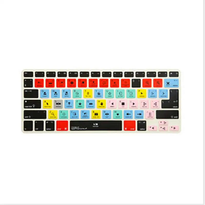 Ярлыки Силиконовая накладка на клавиатуру для Apple Окончательный чехол pro X