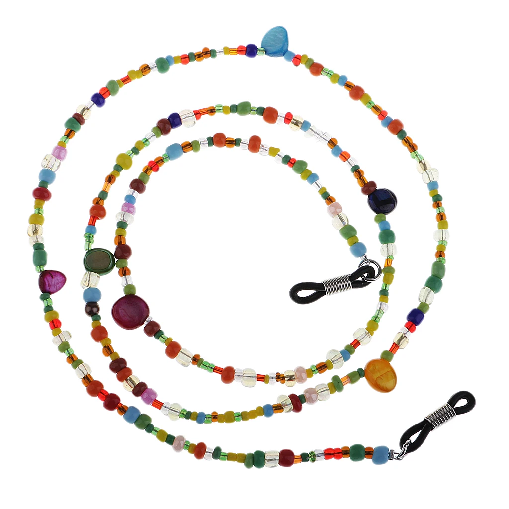 

1 Pcs Fashionable Design Beaded Glasses Sunglasses Reading Glasses Chain Retainer Strap For Women Girl Eyewear String