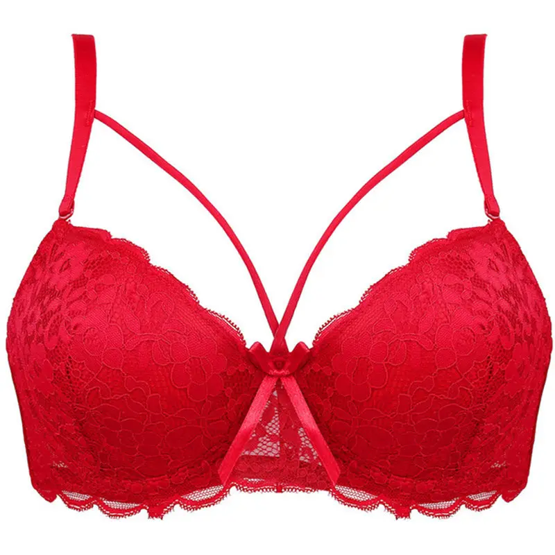  Sexy Lace Bra for Women Brassiere Adjustable Straps Unlined Underwire ultra thin Bra 7 Colors Ladie