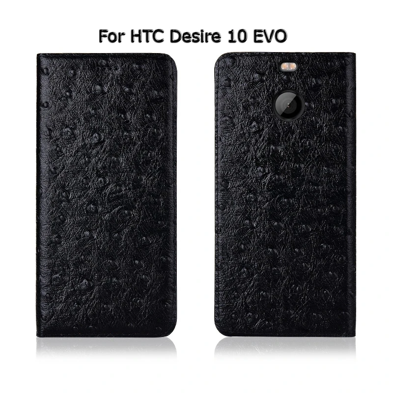 Страус Текстура чехол для htc Desire 10 EVO Pro 12 плюс 12+ крышка флип подставка, гнездо для карточек из натуральной кожи чехол для телефона