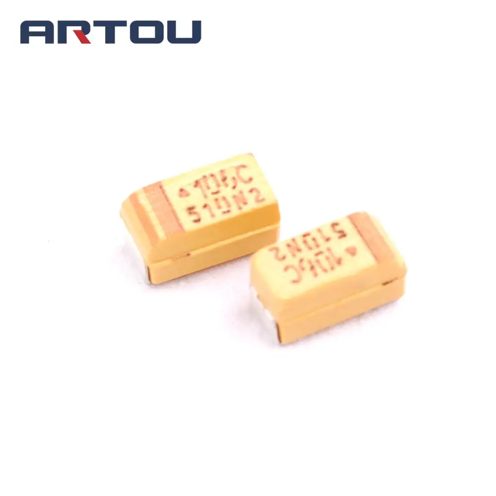 20 шт. Танталовый конденсатор SMD 10 в мкФ A 106k 3216 A|Конденсаторы| |