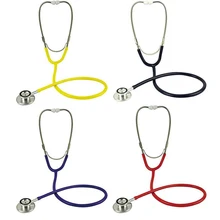 Free Shipping Portable Dual Head EMT Clinical Stethoscope Medical Auscultation Device Estetoscopio Littmann Fonendoscopio EC031